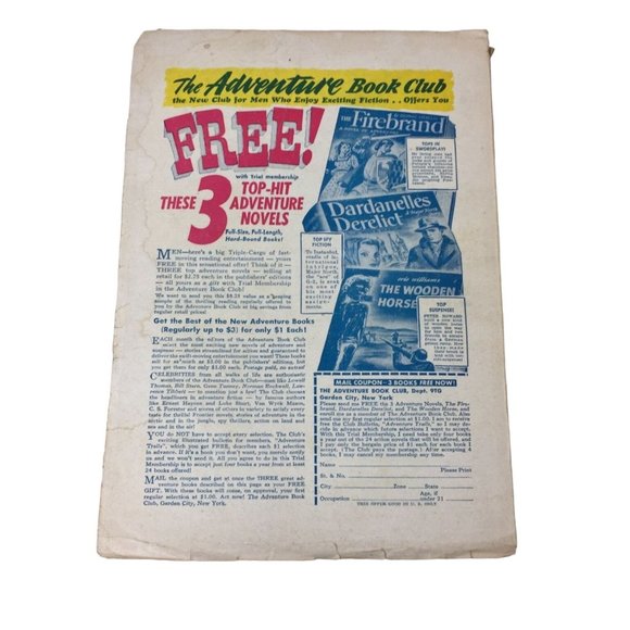 Vintage Collectible "Startling Stories" Sept. 1950 Pulp Fiction Magazine - Picture 2 of 14